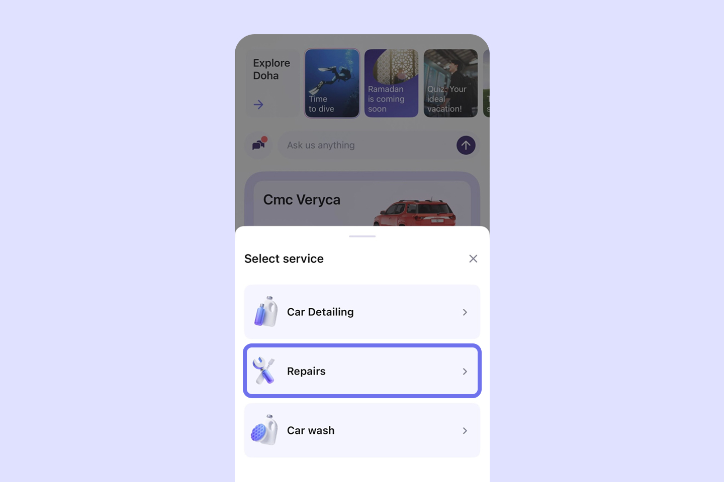 how to sell car Qatar repairs