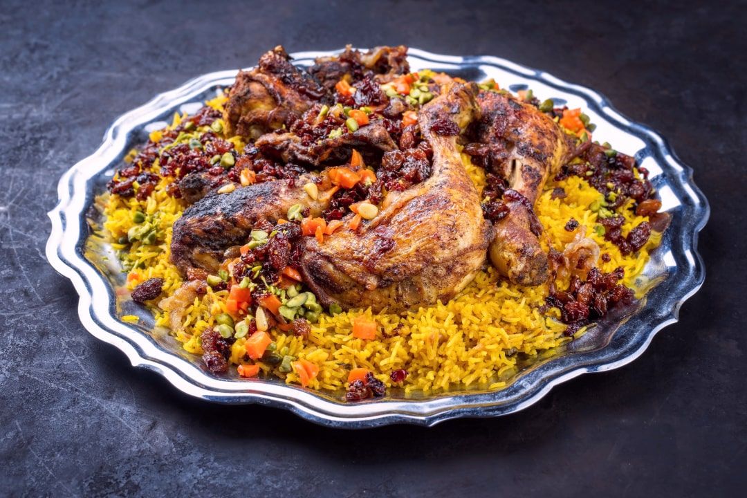 Machboos, traditional Qatari dish