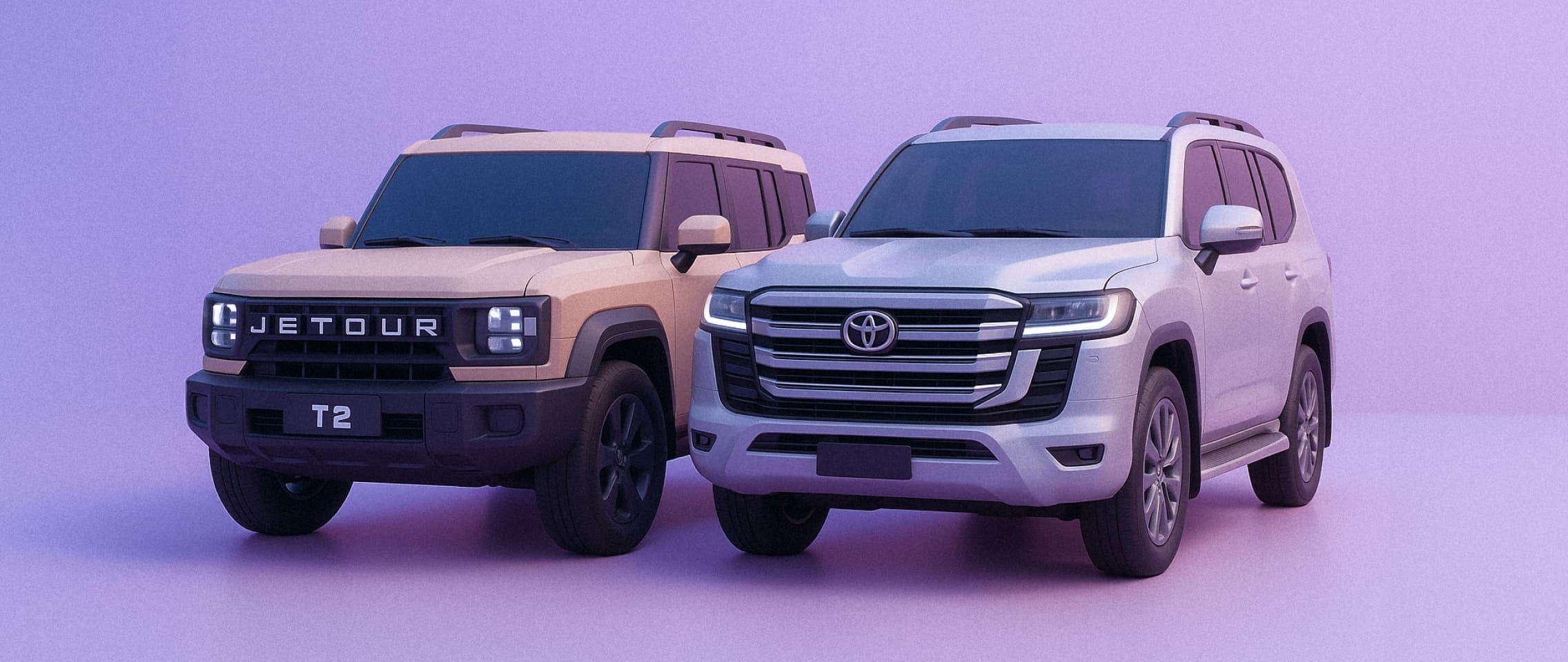 Jetour vs Toyota 1