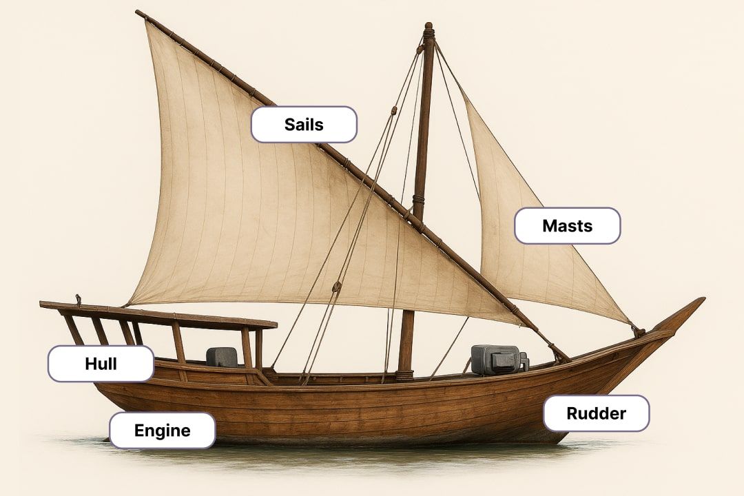 Qatar Dhow Boat