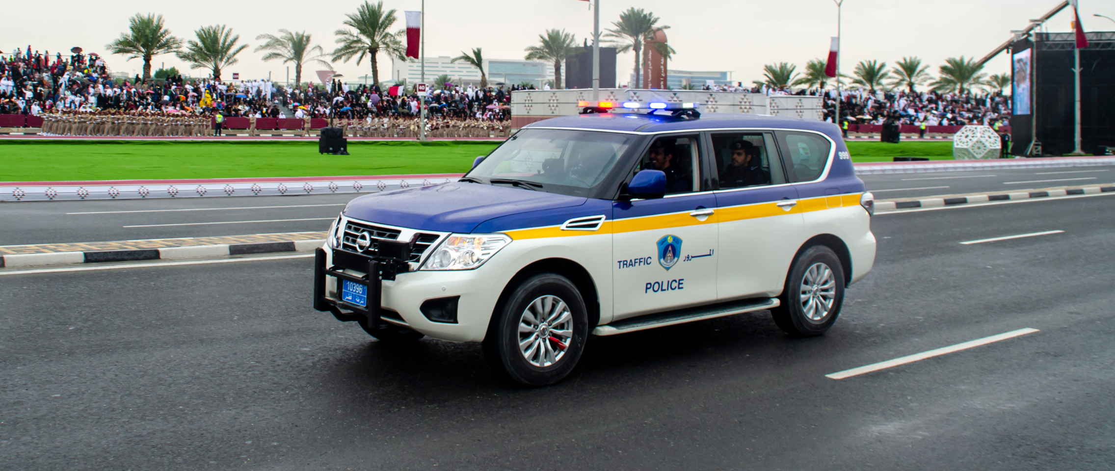 سيارات الشرطة القطرية: ماذا تعني الألوان المختلفة