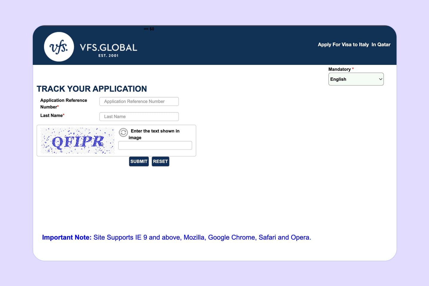 Visa to Italy from Qatar 2