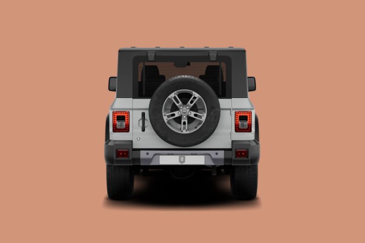 Mahindra Thar Roxx back