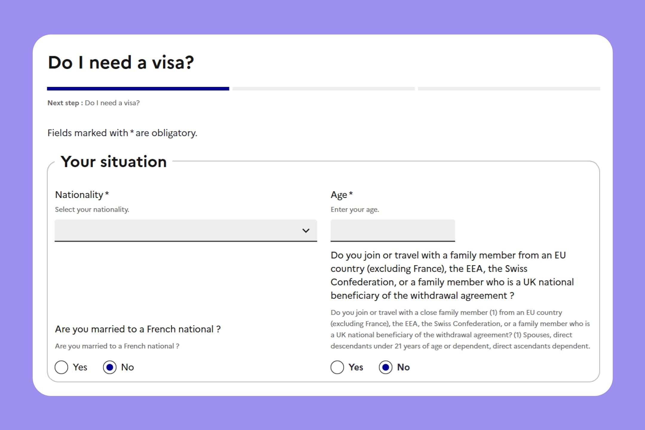French Visa from Qatar