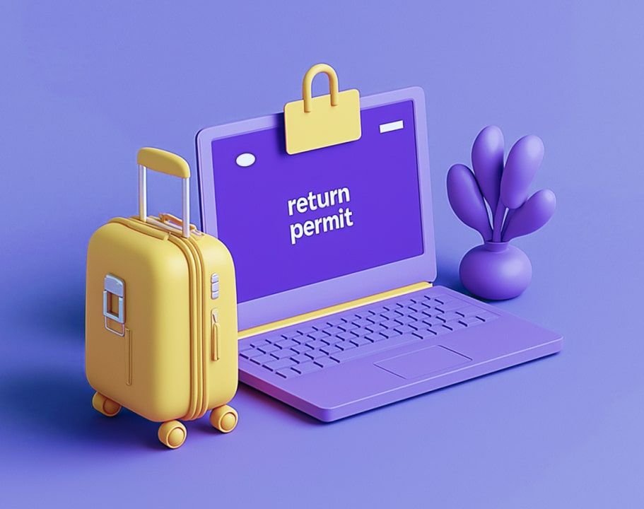 Qatar return permit
